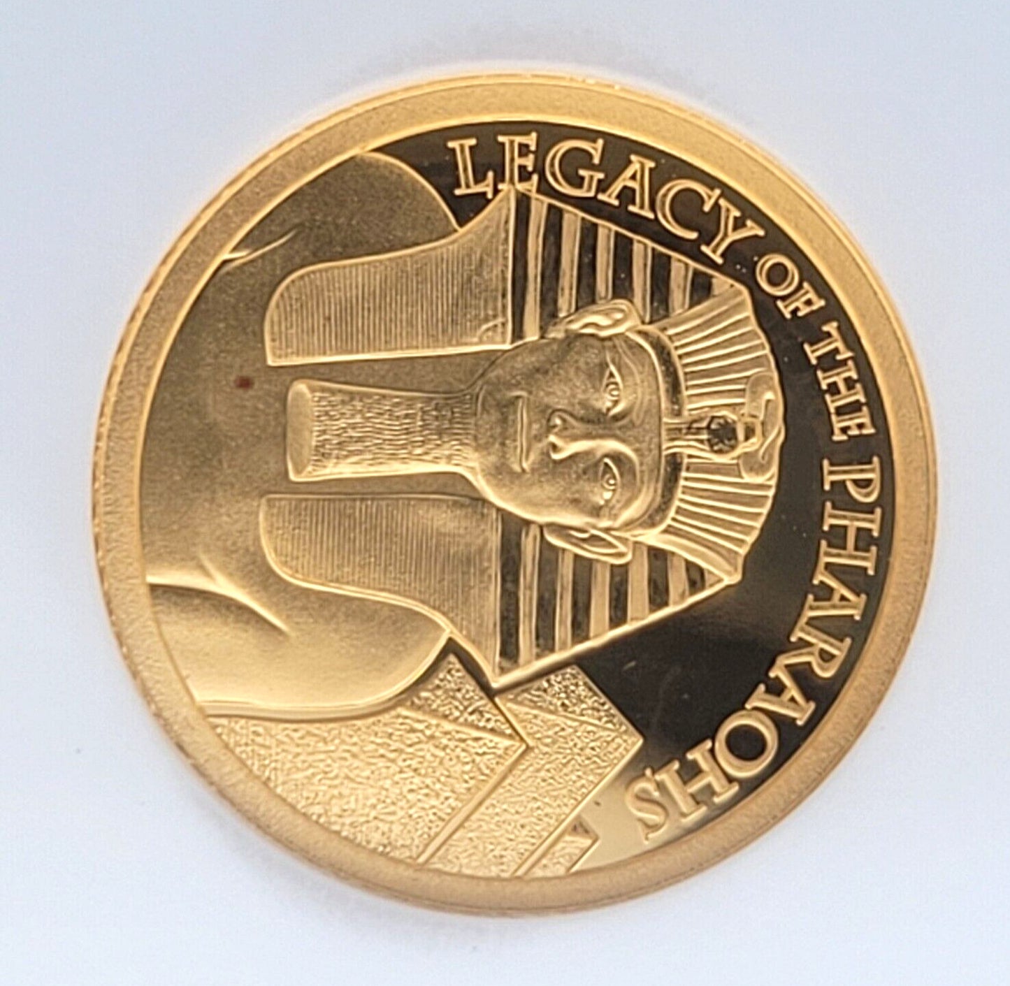 2022 $5 Cook Islands NGC PF70 Proof Cameo Legacy of Pharoahs 1/2g .999 Gold Coin