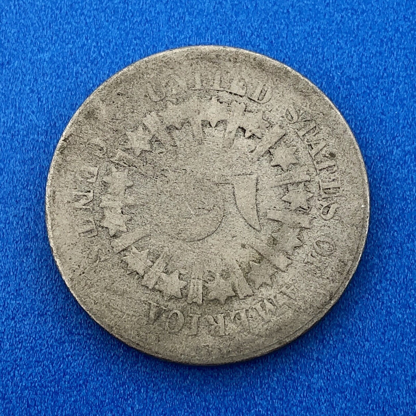 1866 P Shield Nickel Variety 1 With Rays Better Key Rare Philadelphia Type Coin