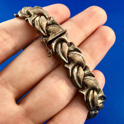 Atasay Kuyumculuk AK Turkey Sterling Silver 925 Florentine Polished Bracelet