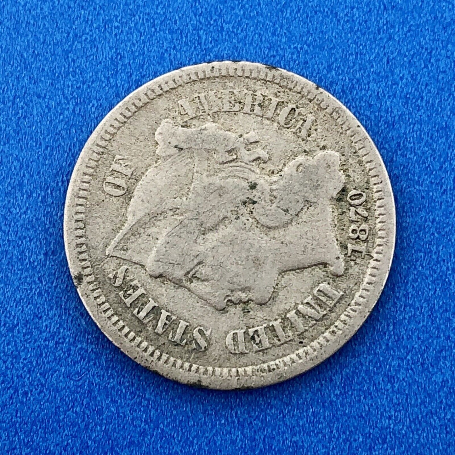 1870 P Nickel Three Cent Piece 3c Better Key Rare Scarce Philadelphia Coin