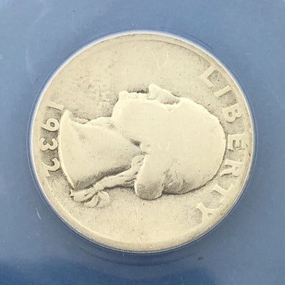 1932 D Silver Washington Quarter The Key Date Better Rare Denver ANACS G 6