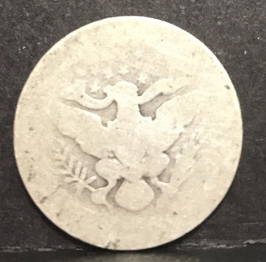 1899 P Silver Barber Quarter Better Key Date Philadelphia Coin Rare Scarce