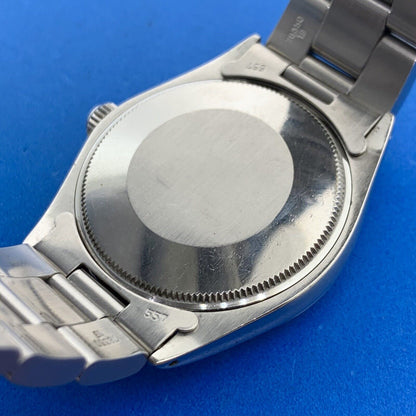 Rolex Stainless Steel Oyster Perpetual 1002 34MM  Silver dial