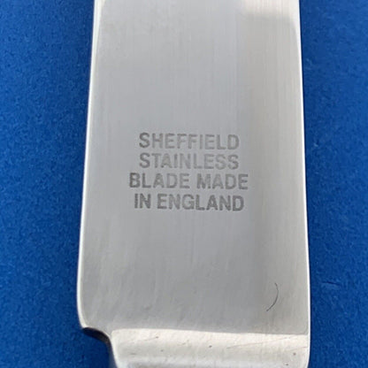 Wallace Rose Point 925 Sterling Silver 8-3/4" Individual Steak Knife No Monogram