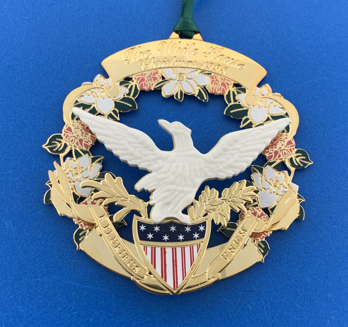 1998 White House Historical Association Buchanan Era Christmas Ornament
