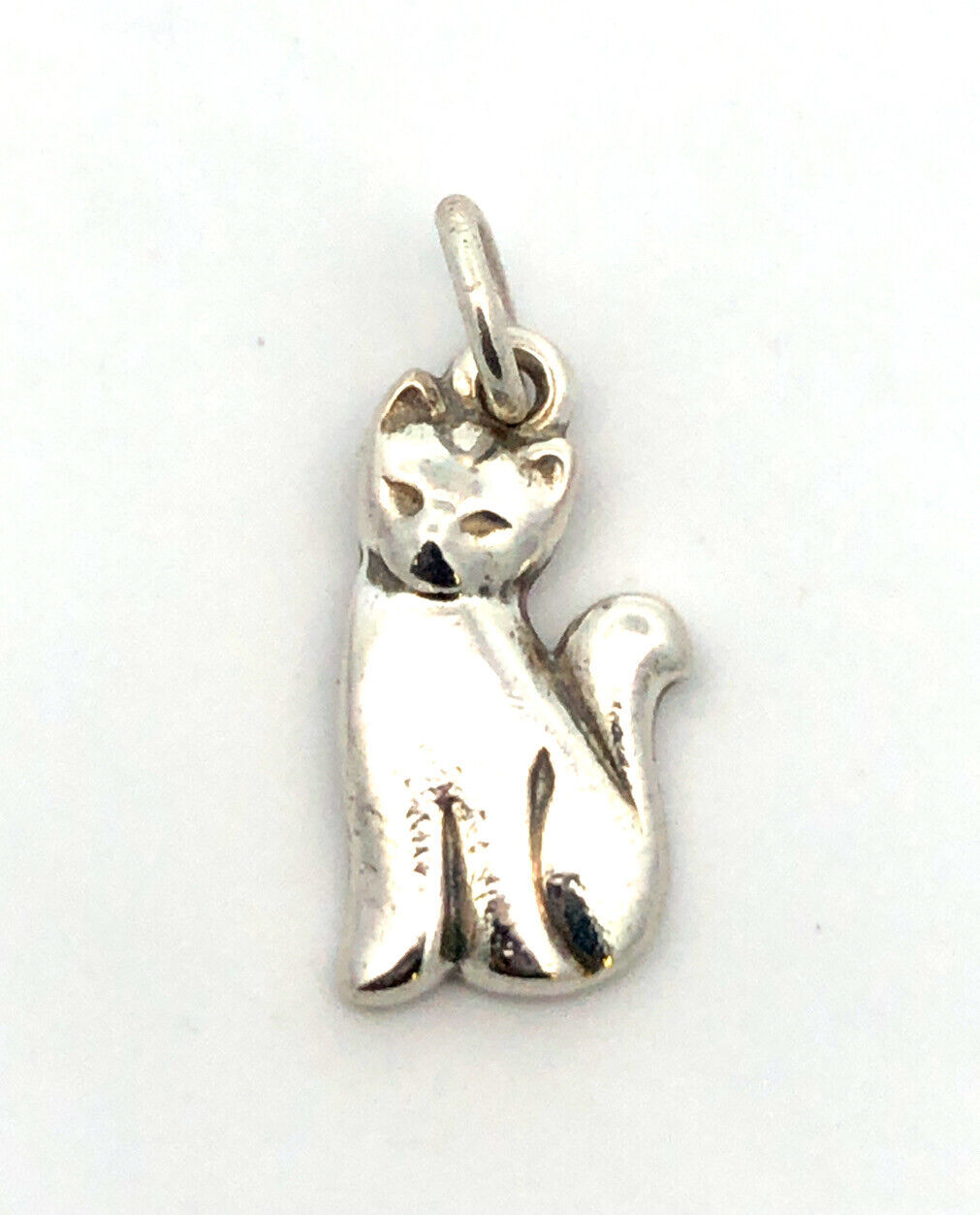 James Avery JA 925 Sterling Silver Pet Cat Charm Pendant