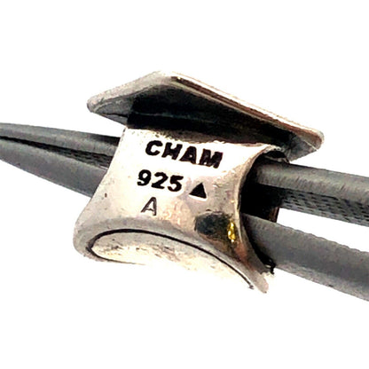 Designer Chamilia 925 Sterling Silver Grad Graduation Cap Bracelet Bead Charm