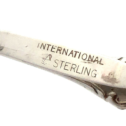 Vintage International 925 Sterling Silver Joan Of Arc Napkin Clip