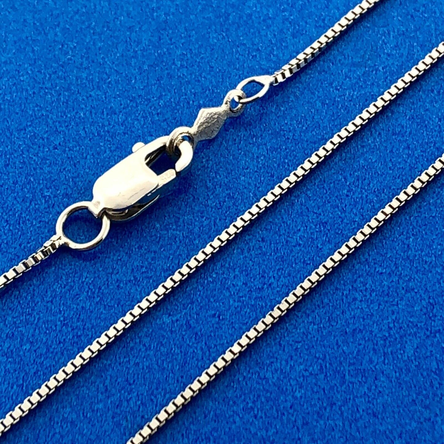 Designer 925 Sterling Silver Blue Sapphire White Topaz Accent Infinity Necklace