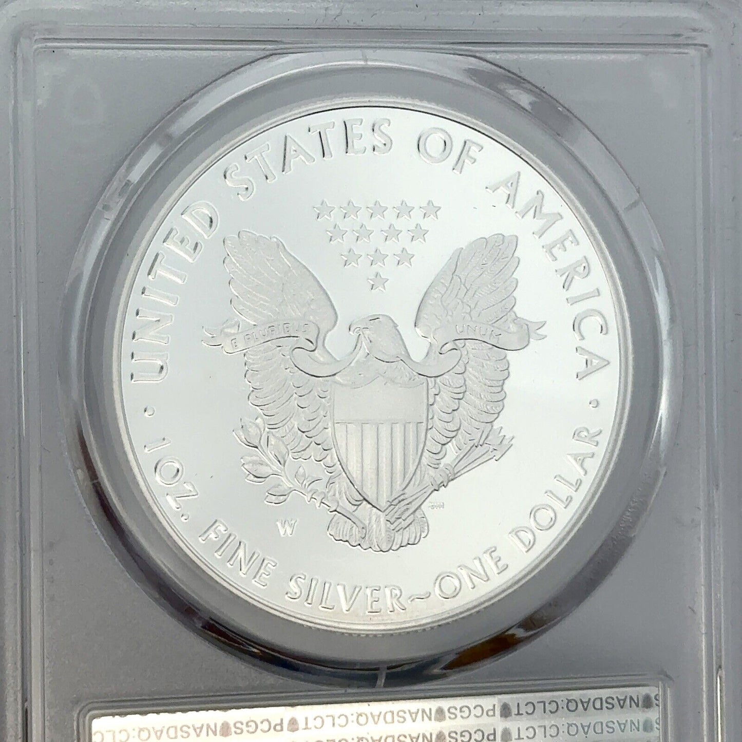 2020 W PROOF 1oz SILVER EAGLE WORLD WAR II V75 PRIVY PCGS PR69 DCAM Premier