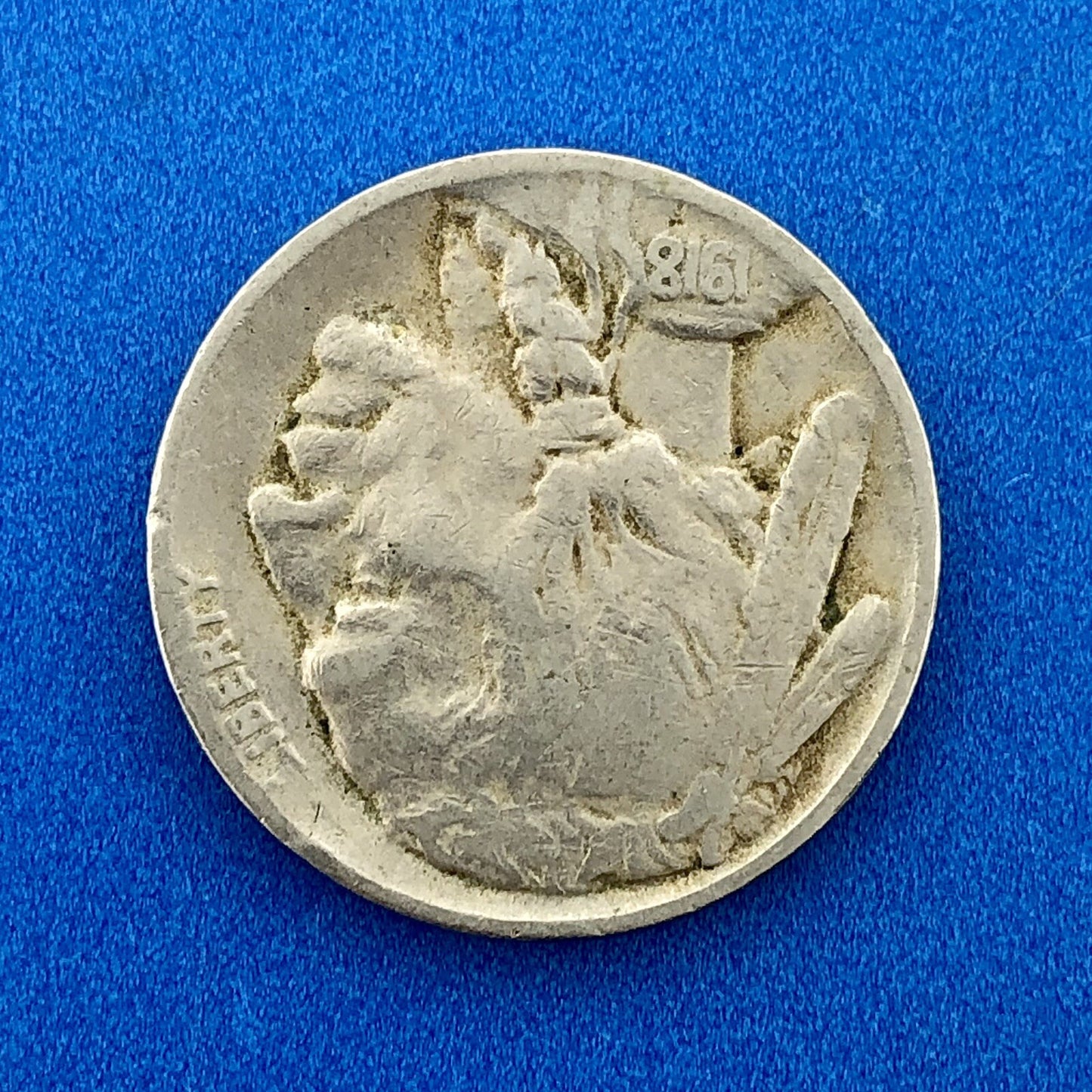 1918 P Indian Head Buffalo Nickel Better Key Scarce Philadelphia Mint Coin