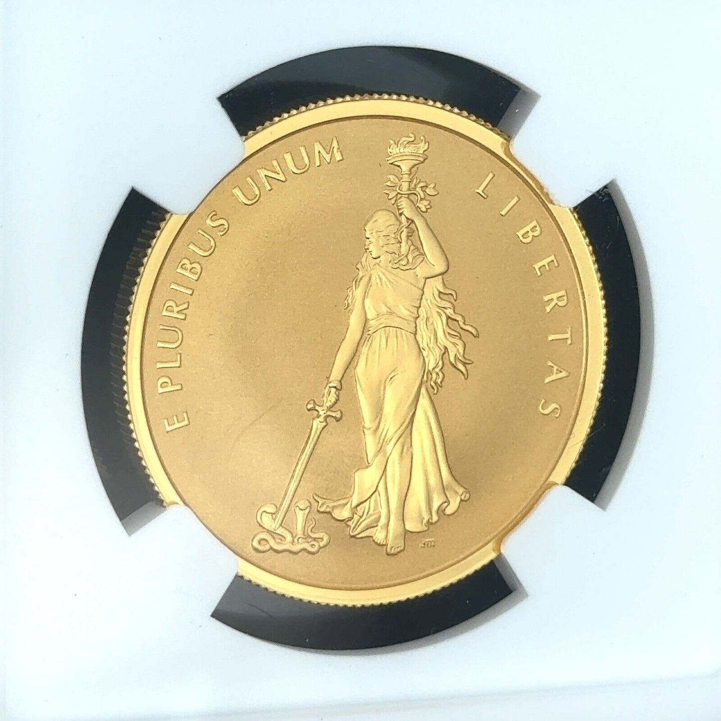 2019 1oz Canada Peace & Liberty High Relief NGC PF70 REV PF Official Gold Medal