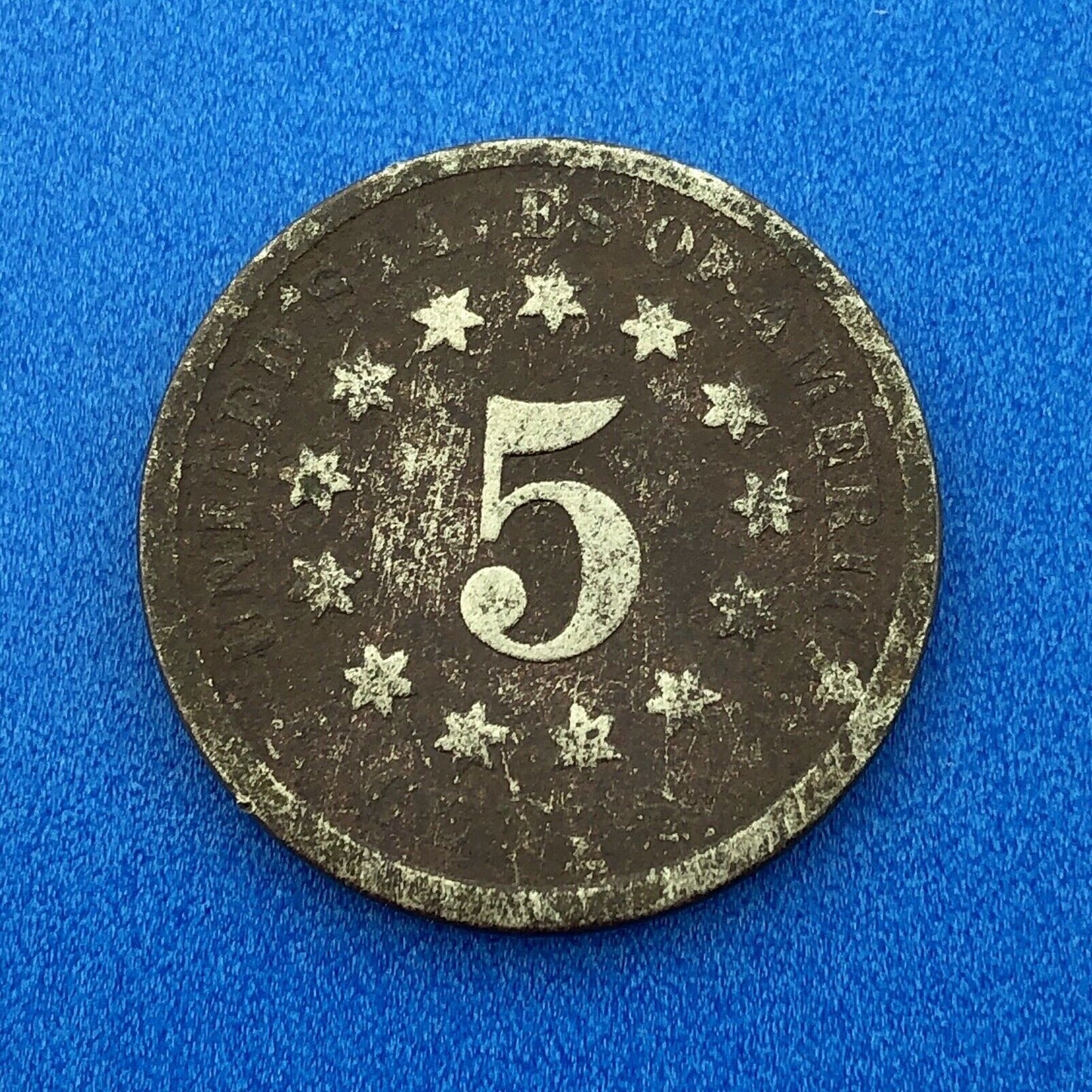 1870 P Shield Nickel Variety 2 Four Coin Mixed Date Better Philadelphia Lot
