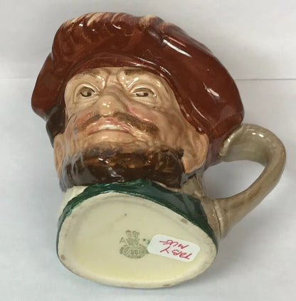 Vintage Royal Doulton Sir Francis Drake Large Character Jug Mug A Mark England