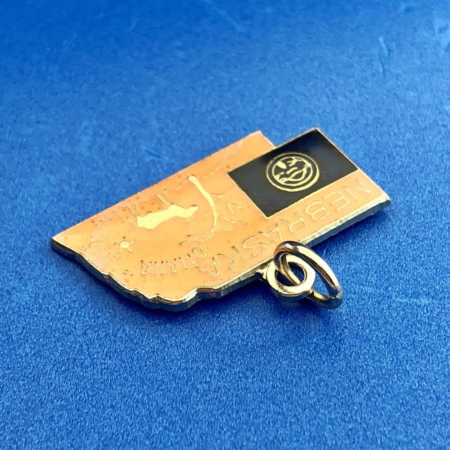 Sterling Silver State Charm - Nebraska