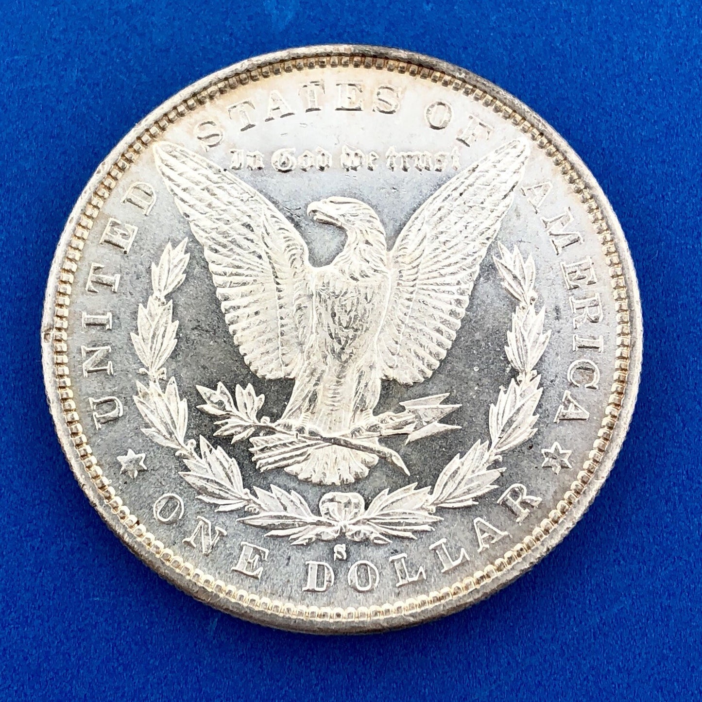 1880 S Morgan Silver Dollar San Francisco Beauty Brilliant Uncirculated Coin