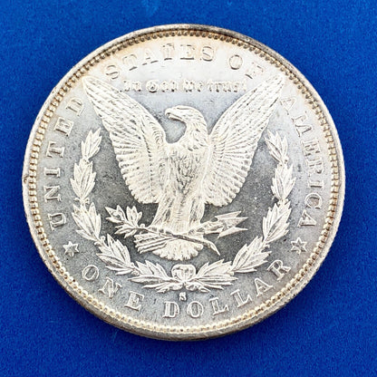 1880 S Morgan Silver Dollar San Francisco Beauty Brilliant Uncirculated Coin