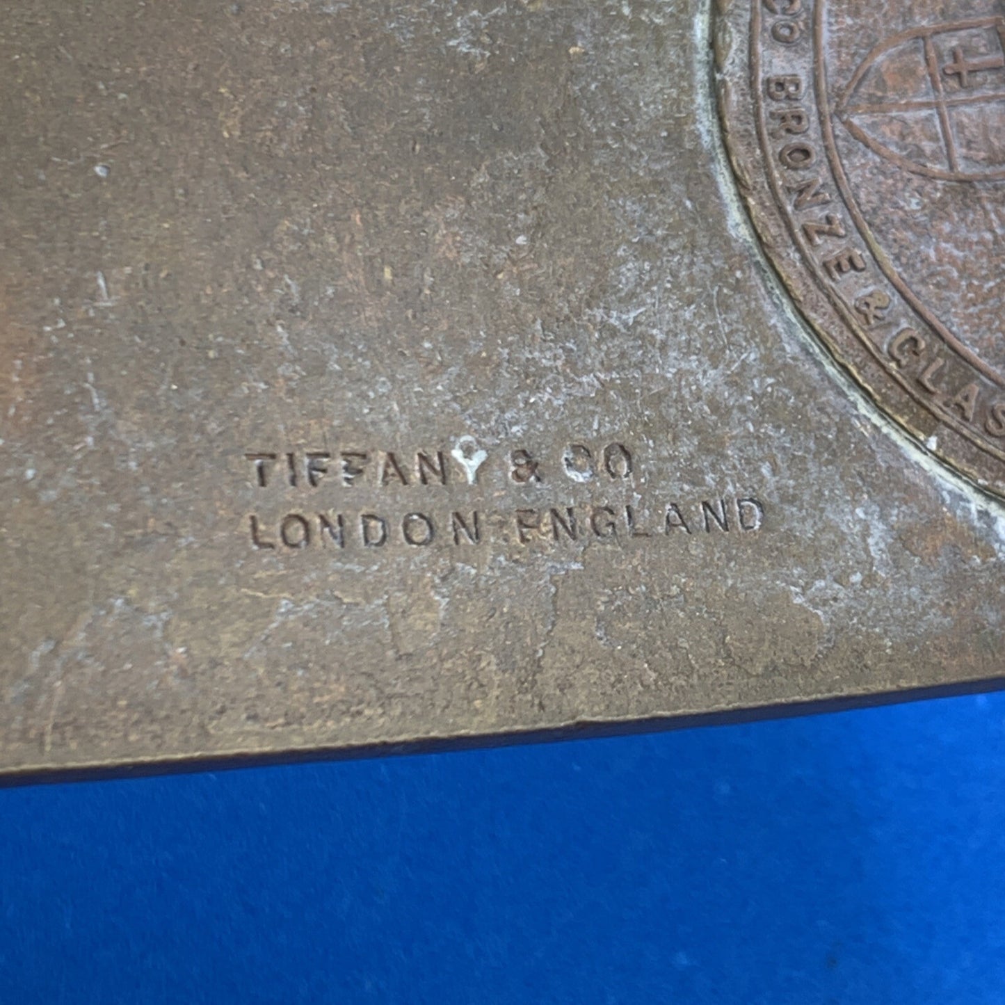 1892 Columbian Exposition Souvenir Columbus Bronze Belt Buckle