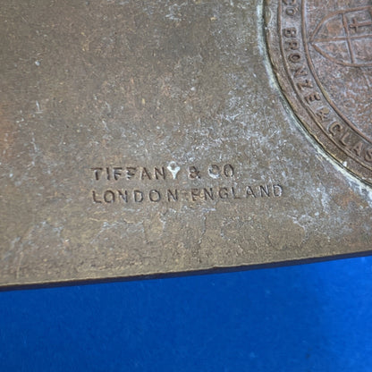 1892 Columbian Exposition Souvenir Columbus Bronze Belt Buckle
