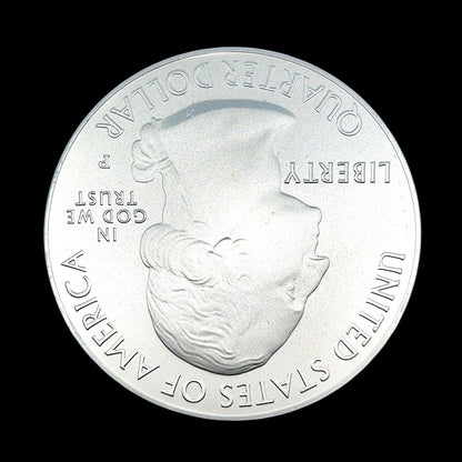 2019 P America The Beautiful Guam War in The Pacific 5 oz Silver Quarter Coin