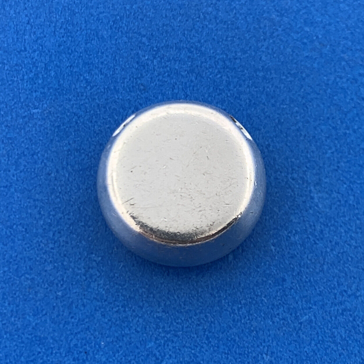 Stunning Sterling Silver 925 Alphabet Initial Letter B Circle Slide Pendant