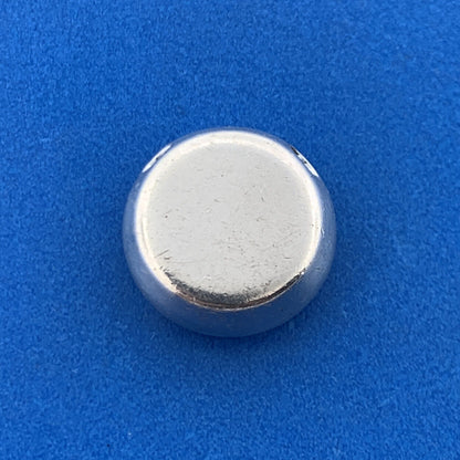 Stunning Sterling Silver 925 Alphabet Initial Letter B Circle Slide Pendant