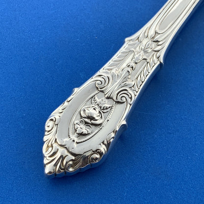 Wallace Rose Point 925 Sterling Silver 8-3/4" Individual Steak Knife No Monogram