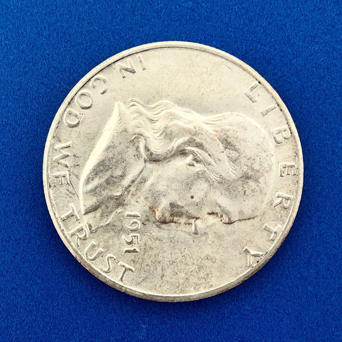1951 S Franklin Silver Half Dollar Better Key Date Rare San Francisco Mint Coin