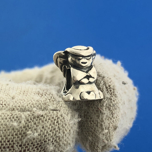 Chamilia 925 Sterling Silver Angel Slide Bracelet Bead Charm