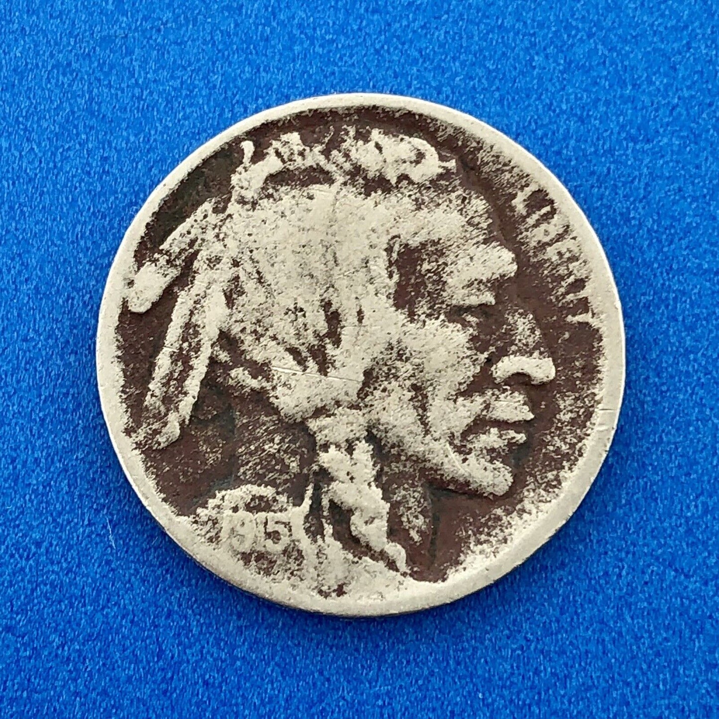 1915 PD Indian Head Buffalo Nickel Key Better Early Issue Date Two Coin Lot