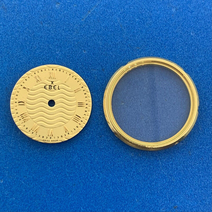 EBEL 18K Yellow Gold Sport 881908/334 Watch Face And Bezel