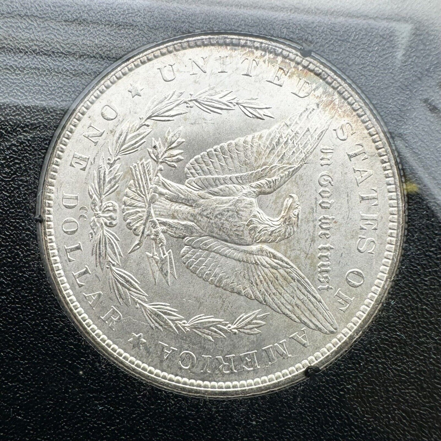 1882 CC Morgan Silver Dollar GSA Better Key Carson City Mint Coin Box & COA