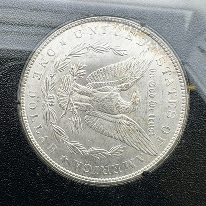 1882 CC Morgan Silver Dollar GSA Better Key Carson City Mint Coin Box & COA