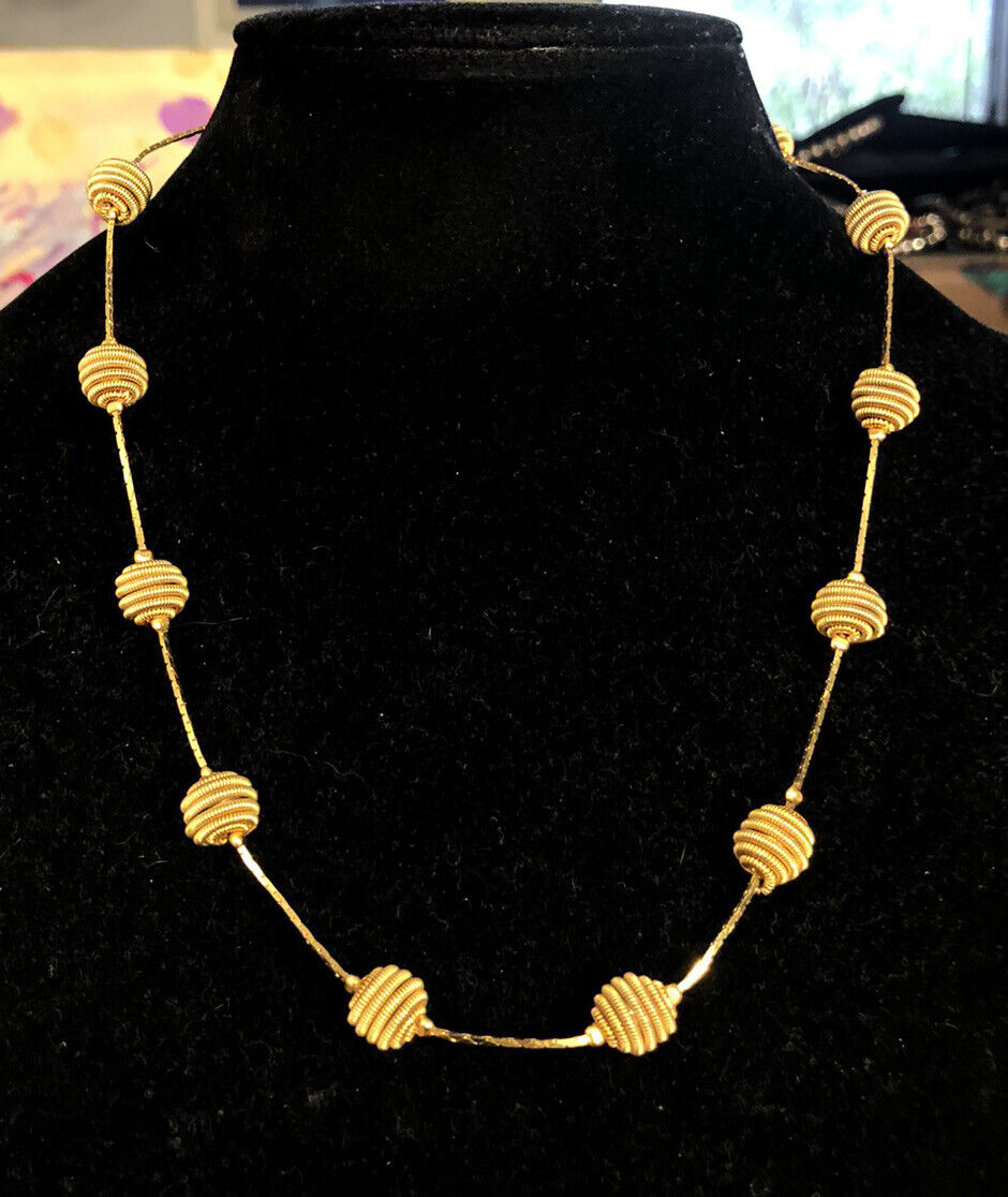 Estate Trifari Designer Beaded Modernist Swanky Lot Of 3 Layering Necklaces