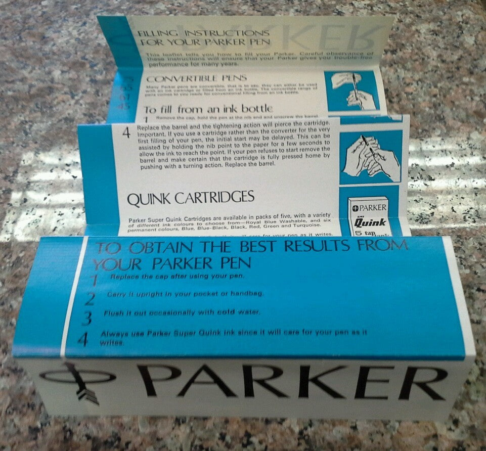 Parker Insignia Single Ball Point Pen 12k Rolled Gold In Original Box