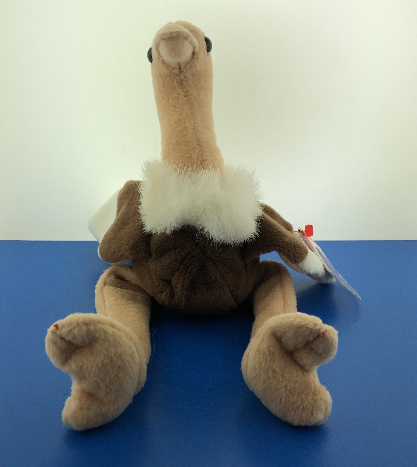 1997 TY Beanie Baby Stretch The Ostrich Near Mint Condition Retired Error- 4182