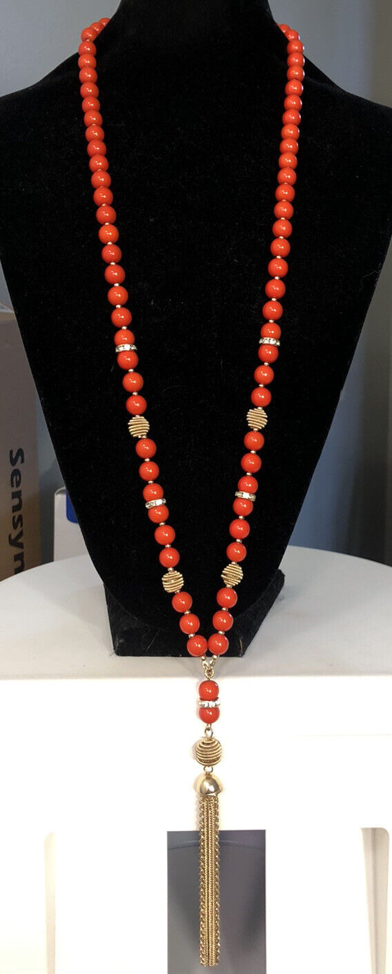 Estate Trifari Designer Beaded Modernist Swanky Lot Of 3 Layering Necklaces