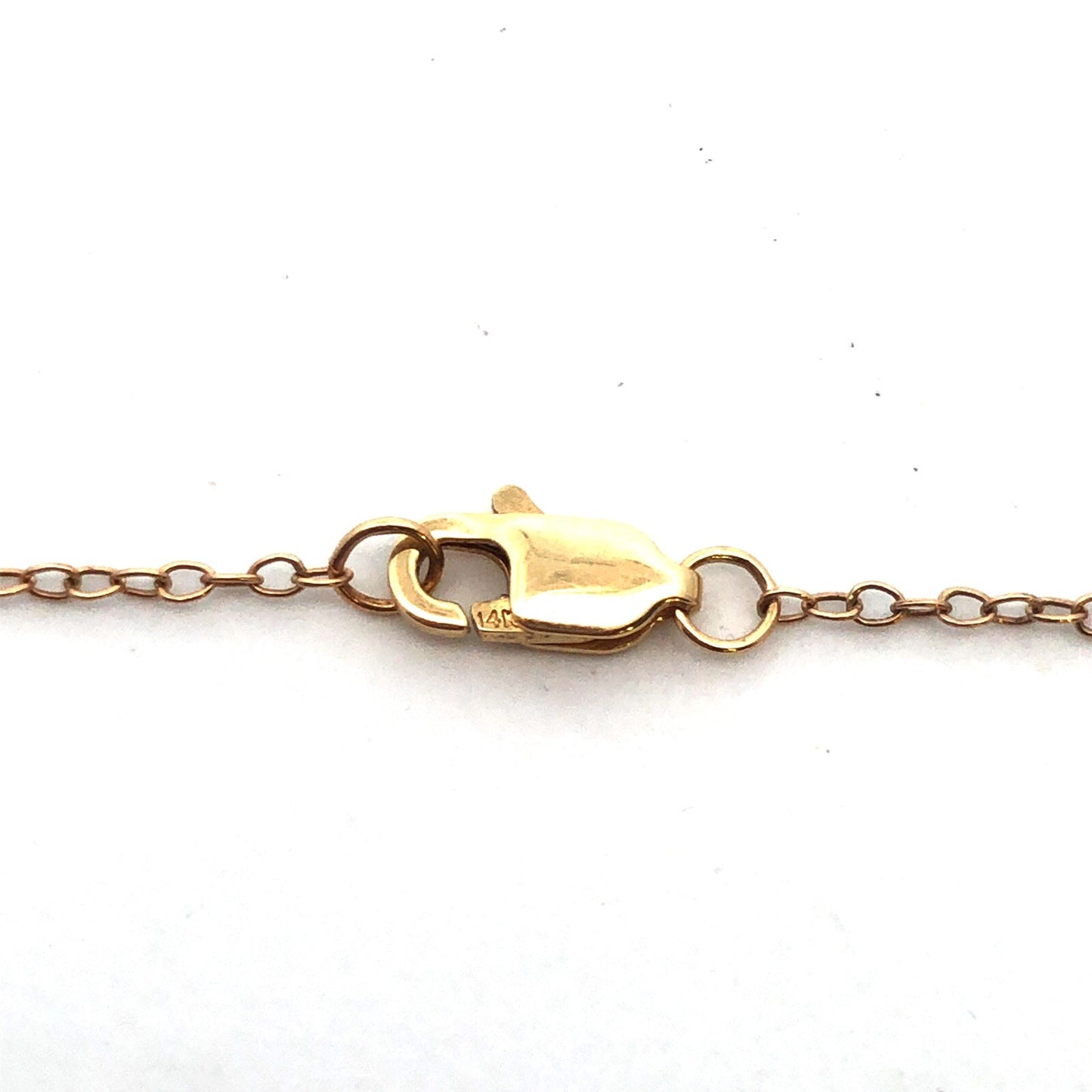Designer 14K Yellow Gold Diamond Floral Pinwheel Necklace