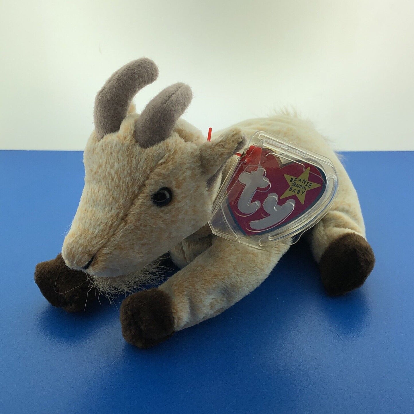 1998 TY Beanie Baby Goatee The Goat Mint Condition Retired Multiple Errors- 4235
