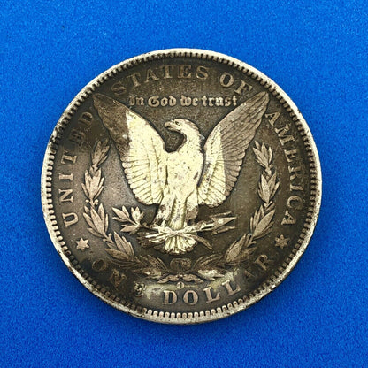 1892 O Morgan Silver Dollar $1 Better Rare Key New Orleans Mint Coin VF