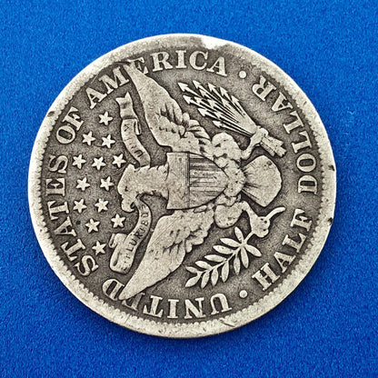 1899 P Barber Silver Half Dollar 50c Better Rare Key Philadelphia Mint Coin