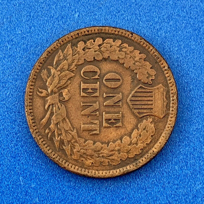1881 Indian Head One Cent Penny Type 3 Bronze Better Key Philadelphia Coin
