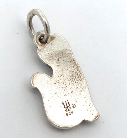 James Avery JA 925 Sterling Silver Pet Cat Charm Pendant