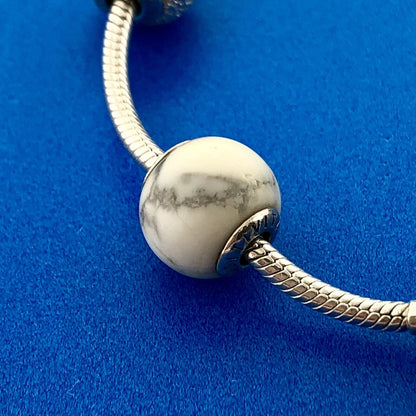 Authentic PANDORA Sterling Essence Collection Signature Clasp 6 Charm Bracelet