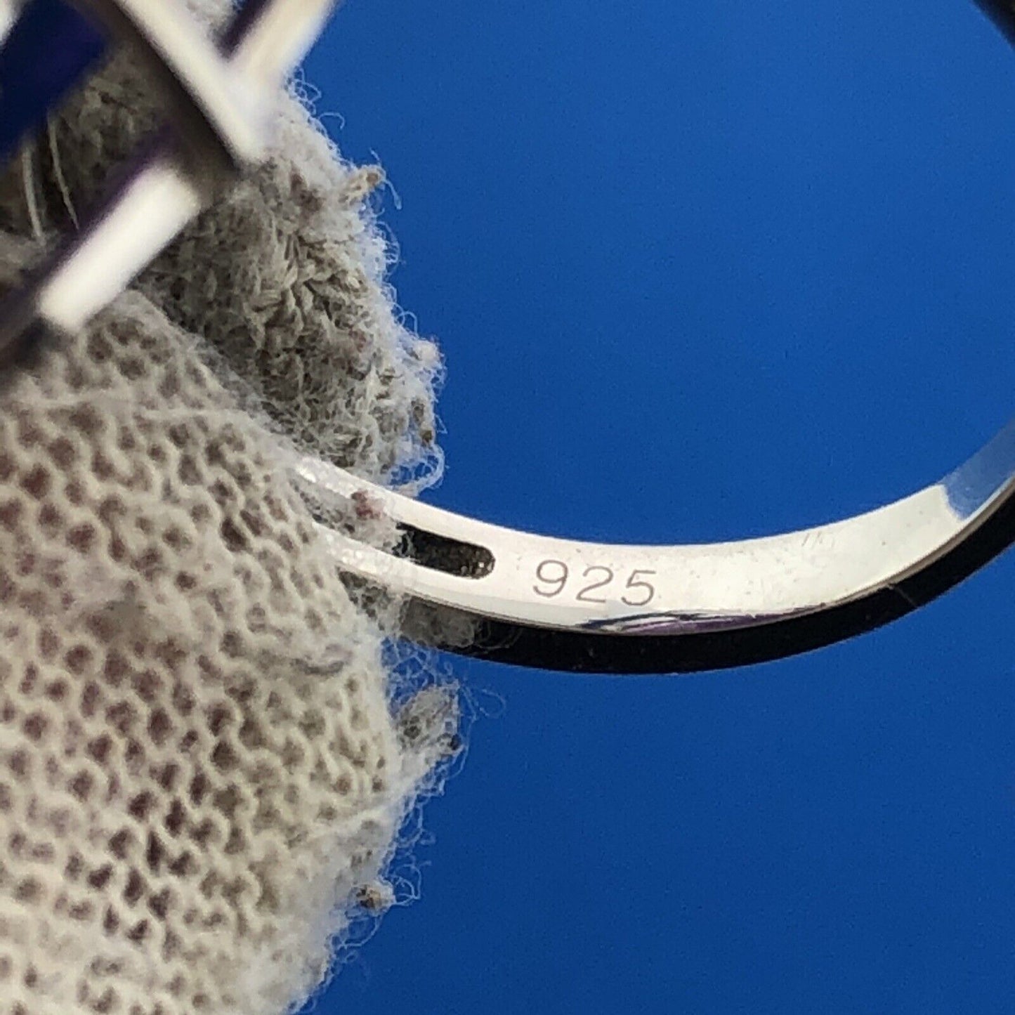 Stunning 925 Sterling Silver Oval Faceted Amethyst Statement Cocktail Ring