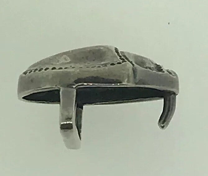 Mignon Faget Sterling Silver 925 Retired Scarab Collection Belt Buckle