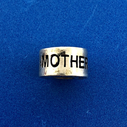 Authentic Chamilia Sterling Silver 925 Mother Madre Mere Bead Charm Retired