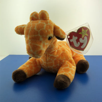 1995 TY Beanie Baby Twigs The Giraffe Mint Condition Retired Error- 4068