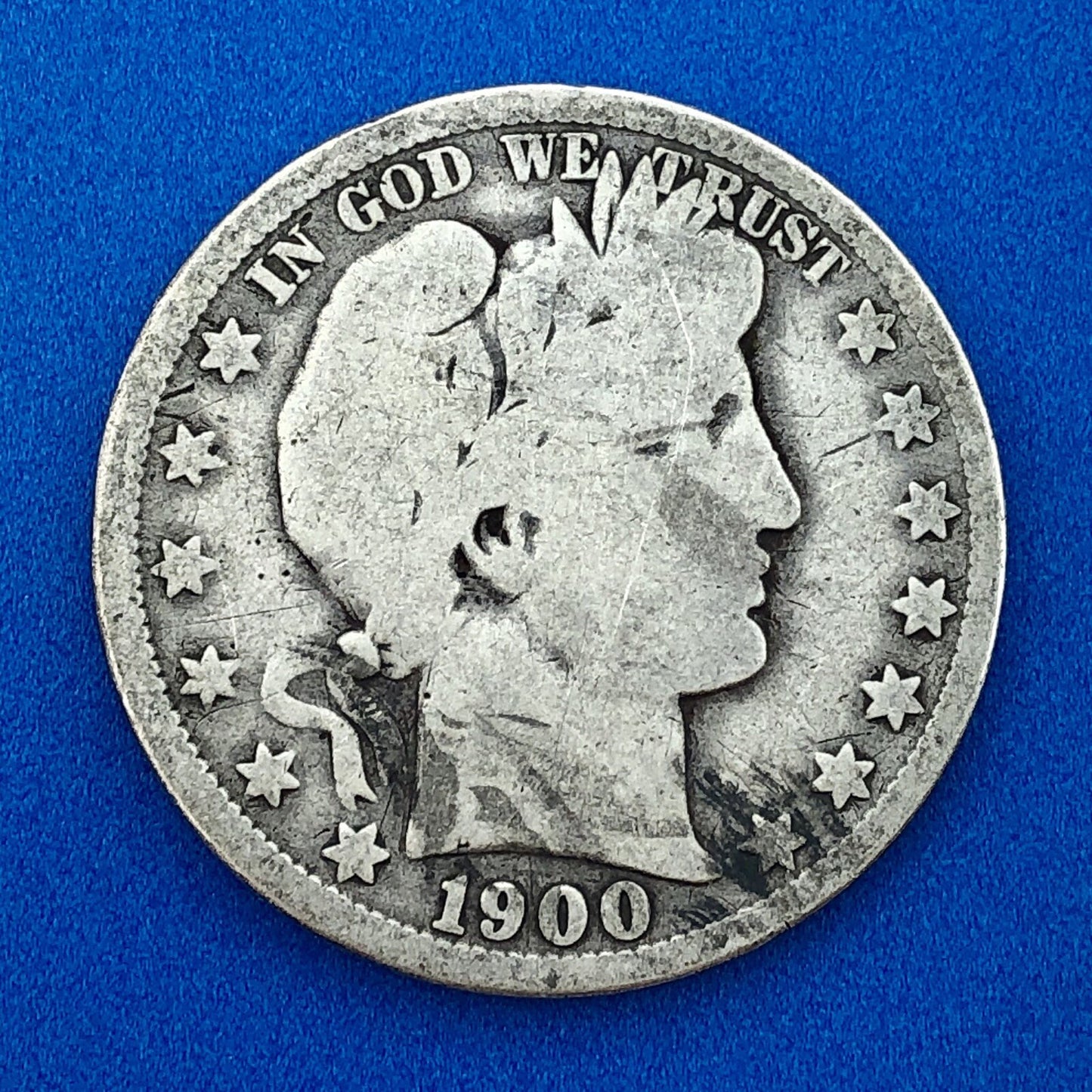 1900 O Barber Silver Half Dollar Better Rare Key New Orleans Mint Coin