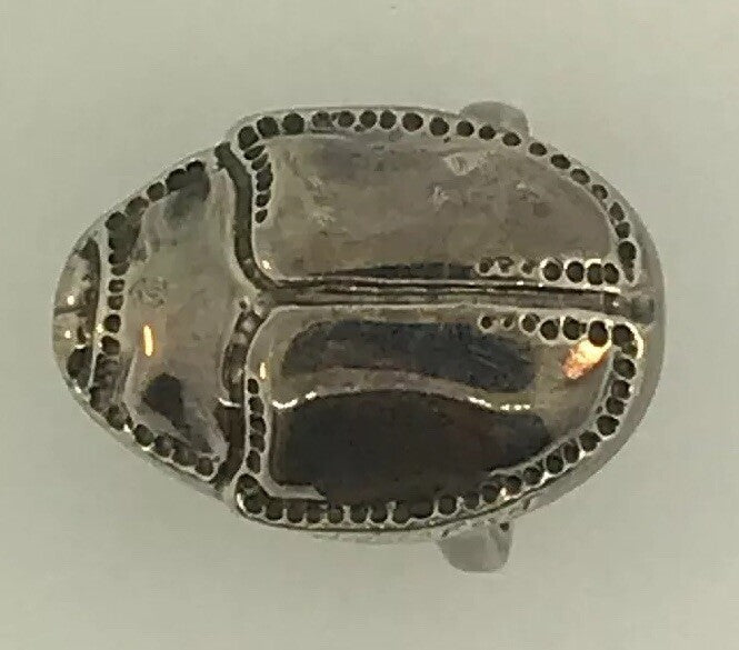 Mignon Faget Sterling Silver 925 Retired Scarab Collection Belt Buckle